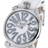 国内最大級ガガミラノスーパーコピー ガガミラノ時計コピー メンズ レディース 腕時計 ユニセックス マヌアーレ ホワイト シェル シルバー 50208